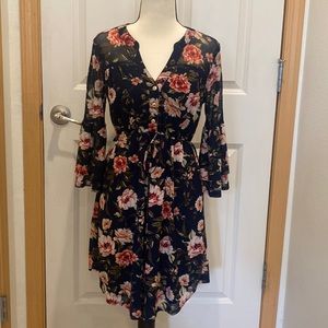 SirenLily Woman’s Maternity Floral Dress Size Small